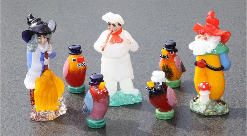 Figuren van glas